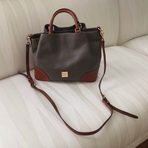 Dooney & Bourke Pebble Leather Satchel